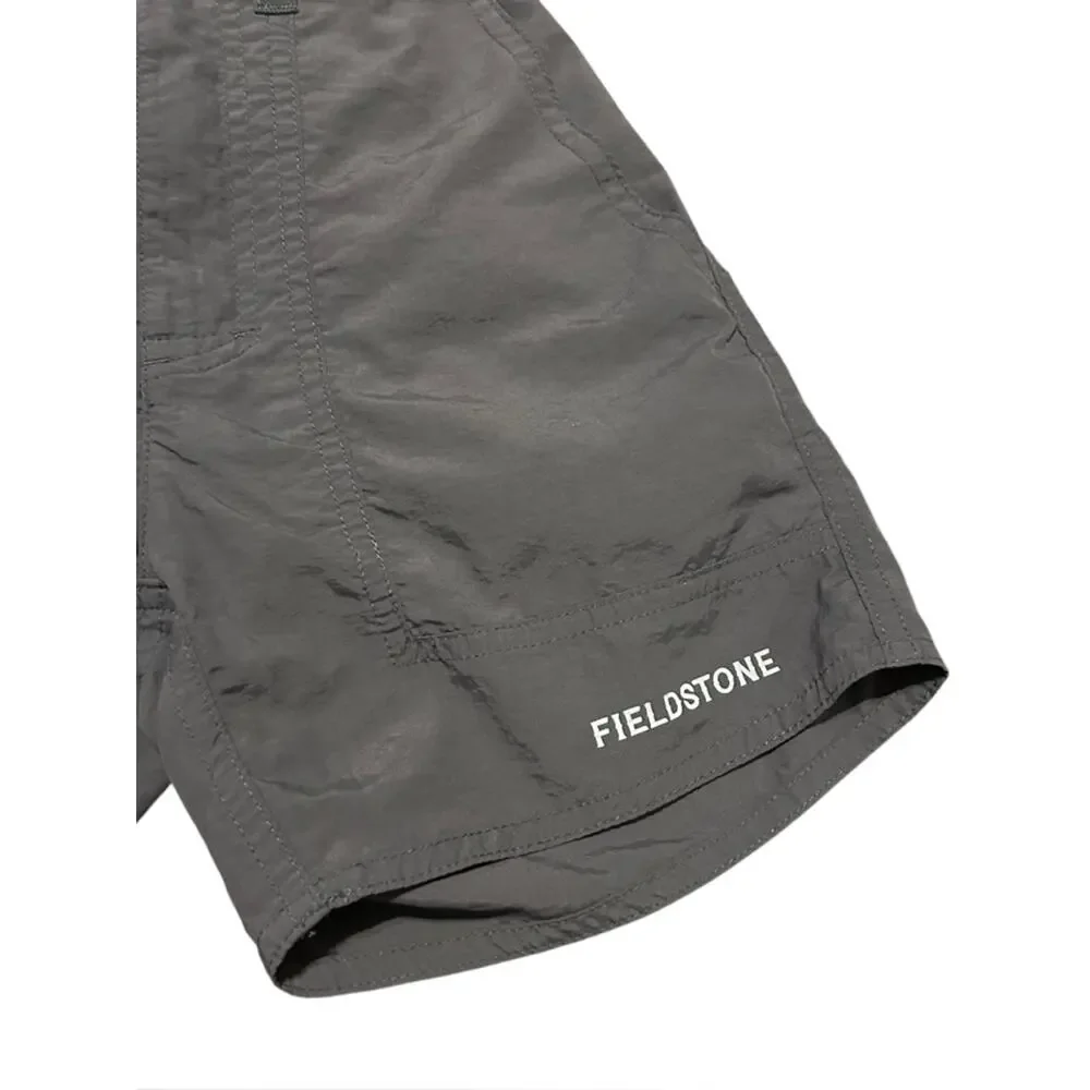 Fieldstone Little Boys Youth Small Gray Baggy Shorts